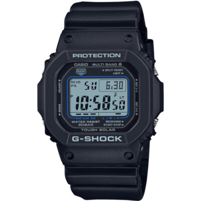 CASIO G-SHOCK GW-M5610U-1CJF Blue Dial Solar Atomic Chrono Digital