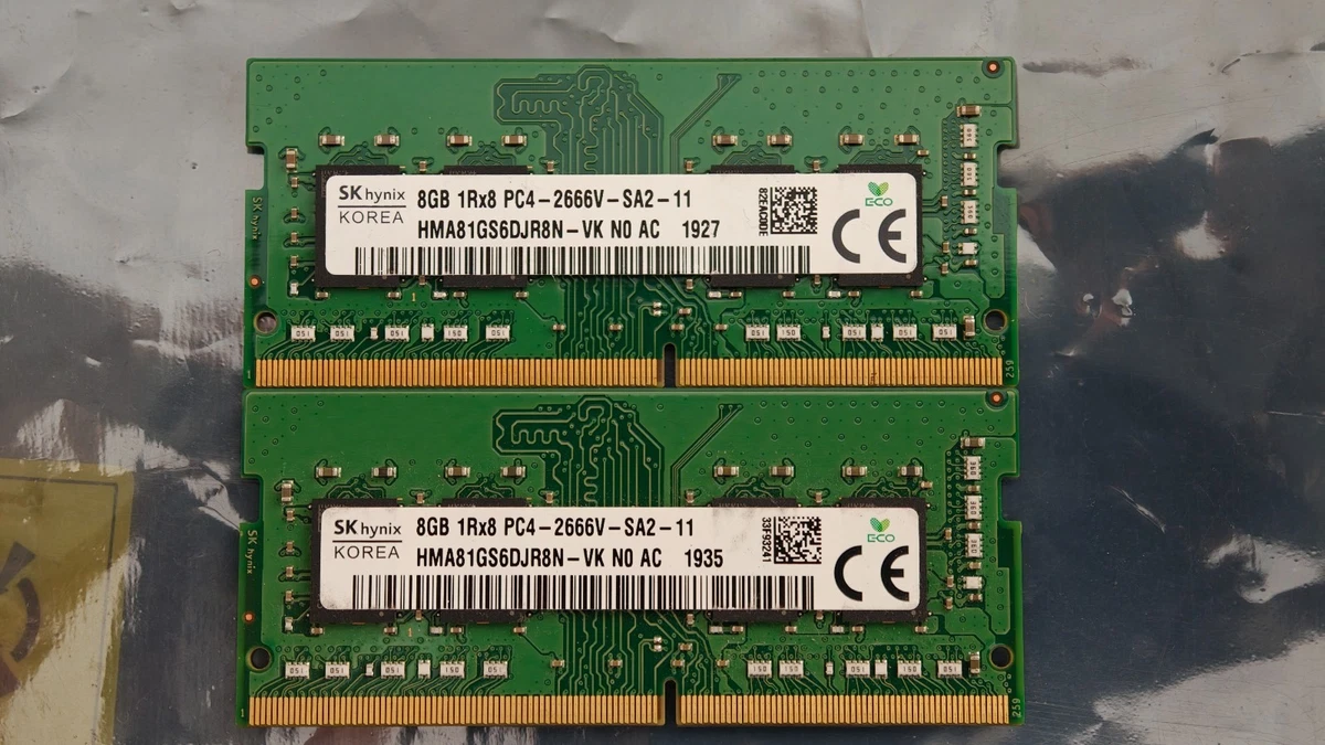 Las mejores ofertas en Hynix SO-DIMM DDR4 SDRAM RAM Computadora | eBay