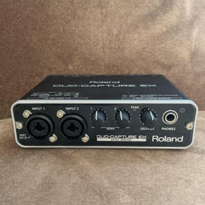 Roland UA-22 DUO-CAPTURE EX Audio MIDI Interface 24 Bit Digital
