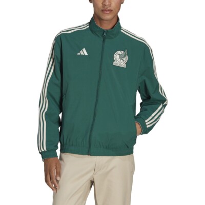 Official Adidas Mexico Anthem Reversible - Green / White