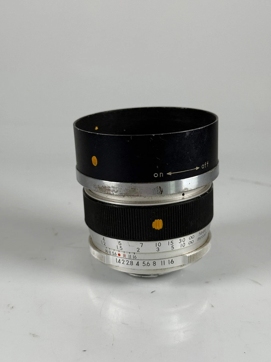 Topcon 58mm f/1.4 Camera Lenses for sale | eBay
