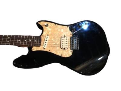 Fender Squier FSR Cyclone Electric Guitar Black 6 String Very Good