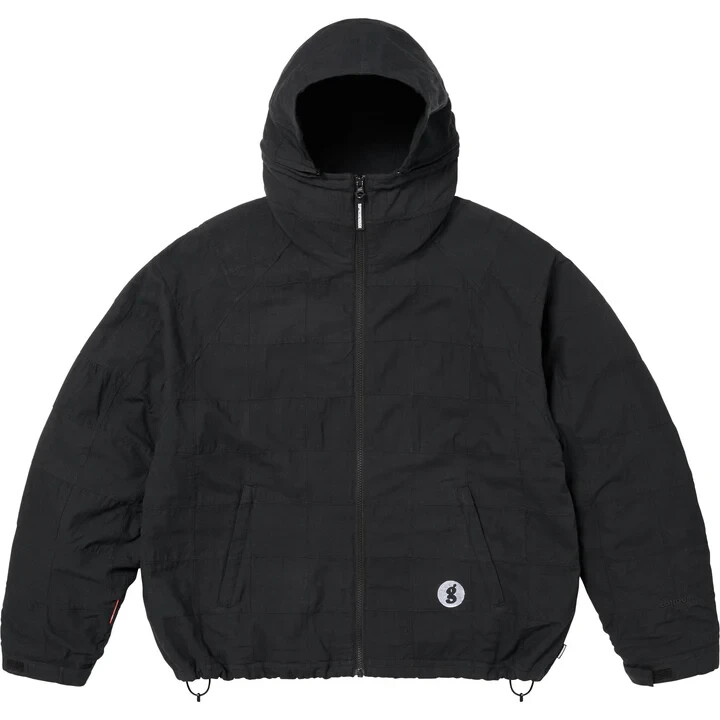 Supreme GOODENOUGH Patchwork Hooded Jacket Black | eBay