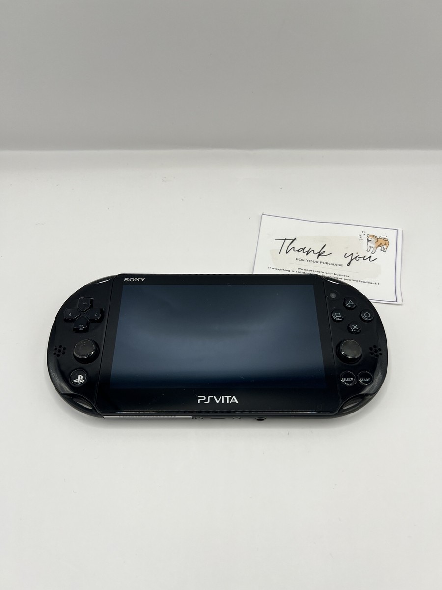 Sony PS Vita PCH-2000 ZA11 Slim Black Console from Japan Region