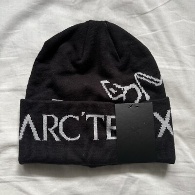 Arcteryx Bird Word Toque Beanie Black/Void Hat Winter Wool Beanie
