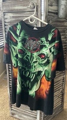 SLAYER Root Of All Evil All Over Print RARE XL Vintage 1996