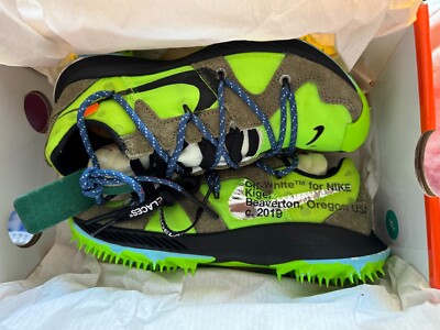 Nike Air Zoom Terra Kiger 5 x OFF-WHITE 'Green' CD8179-300-Size US