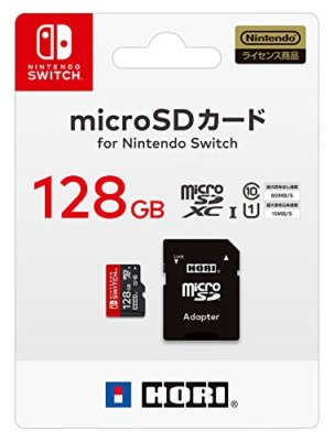 New Micro SD Card 128GB for Nintendo Switch Memory Card JAPAN HORI