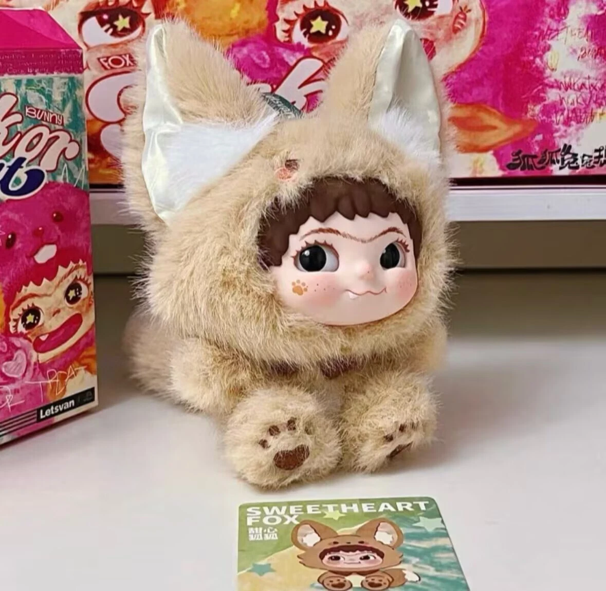 Sweetheart Fox-MINISO WAKUKU Fox&Bunny Trickor Treat Series