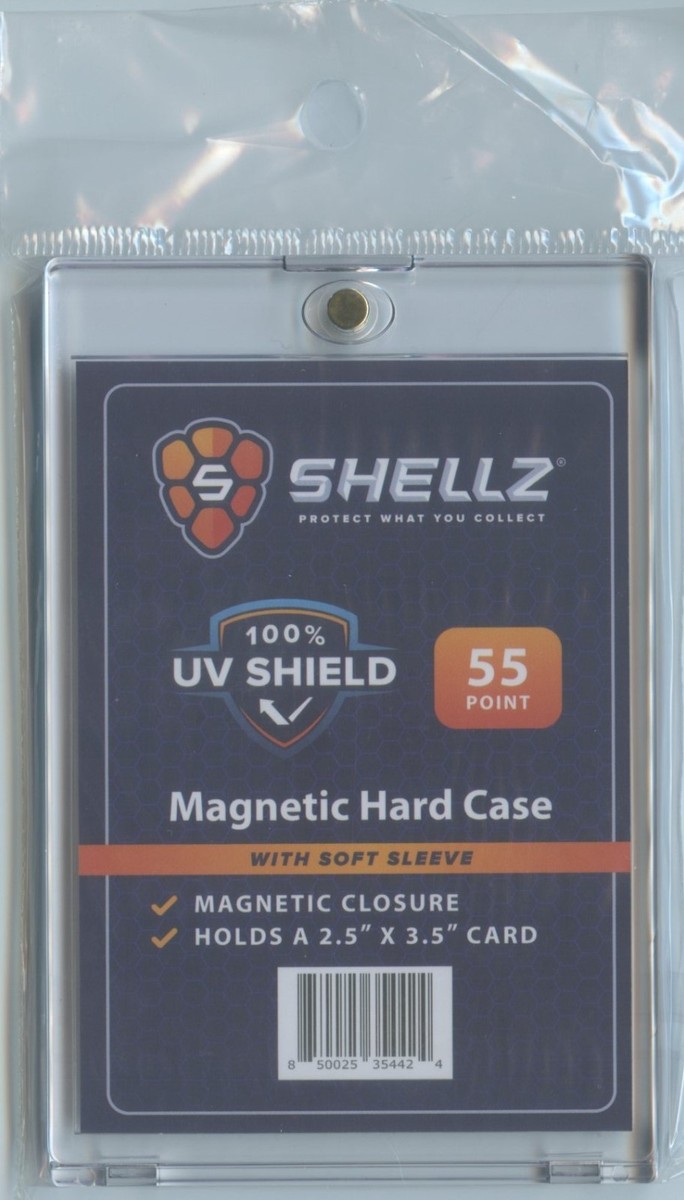 SHELLZ One-Touch 55pt Point Magnetic Card Holder With Penny Sleeve