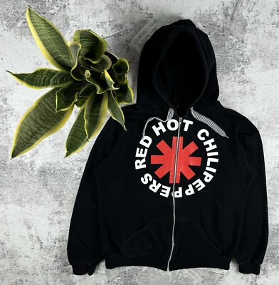 Vintage 90S Red Hot Chili Peppers RHCP Rap Black GTS Rock Band