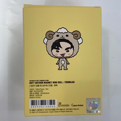 GOT7 2020 SUMMER STORE GOTOON MAGNET MINI DOLL k-pop goods select