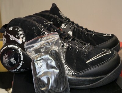 Nike Air Zoom Flight 95 SP Supreme Black Size 9 DJ8604-001 Jason