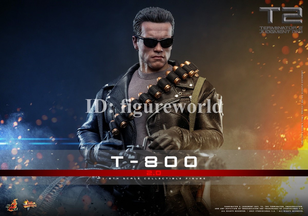 Pre-order Hot Toys MMS795 1/6 Terminator 2: Judgment Day T-800 2.0