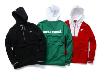 Supreme Nike SB Twill Pullover Jacket Green Medium S/S 09 | eBay