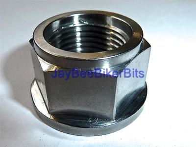 YAMAHA MT-09 2013-2020 REAR AXLE FLANGED NUT TITANIUM M18X1.5