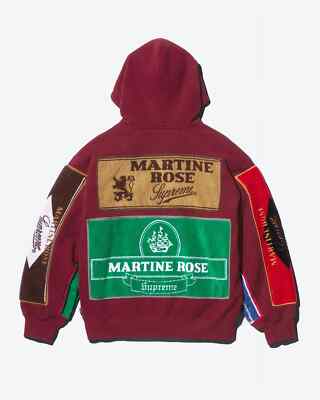 Supreme x Martine Rose Towel Zip Up Hooded Sweatshirt 3colors Size