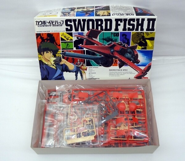 New Cowboy Bebop Swordfish Ⅱ model kit 1/72 Scale Bandai Japan | eBay