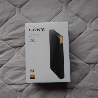 SONY NW-ZX707 WALKMAN 64GB Hi-Res ZX Series Audio Player Black