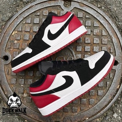 Nike Air Jordan 1 Low SE Shoes White Black Varsity Red IB8971-106