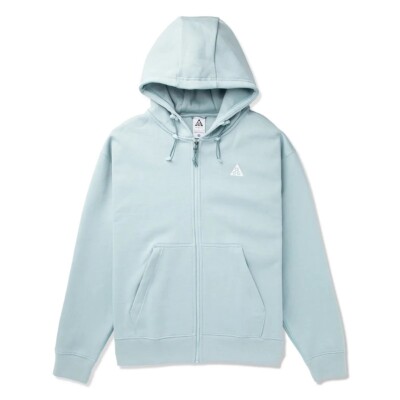 Nike ACG Therma-Fit Zip Up Hoodie Ocean Blue DH3089-366 Size