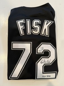 Carlton Fisk Signed Jersey | eBay