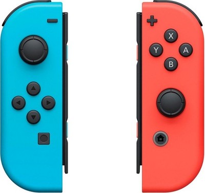 Nintendo Joy-Con (L/R) - Neon Red/Neon Blue [nintendo_switch] | eBay