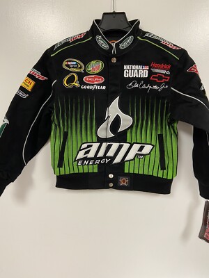 Dale Earnhardt Jr #88.JH Design Black AMP Uniform Jacket Youth XL