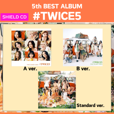 TWICE #TWICE5 JAPAN 5th BEST ALBUM Sealed CD ALL ver. Limited