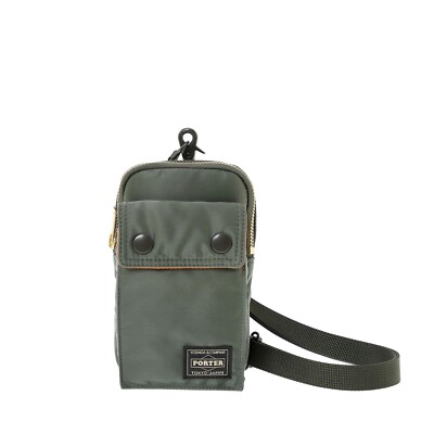PORTER TANKER MOBILE POUCH SAGE GREEN 622-26112 Unisex Yoshida