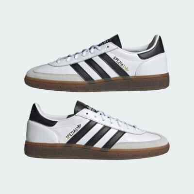Adidas Originals Handball Spezial White Black 4-12Size - IE3403