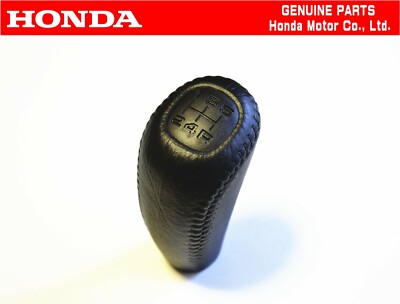 HONDA GENUINE 88-91 CRX EF8 SIR 5MT PVC Leather Shift Knob OEM | eBay