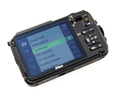 Nikon COOLPIX AW110 16.0MP Digital Camera Black Waterproof