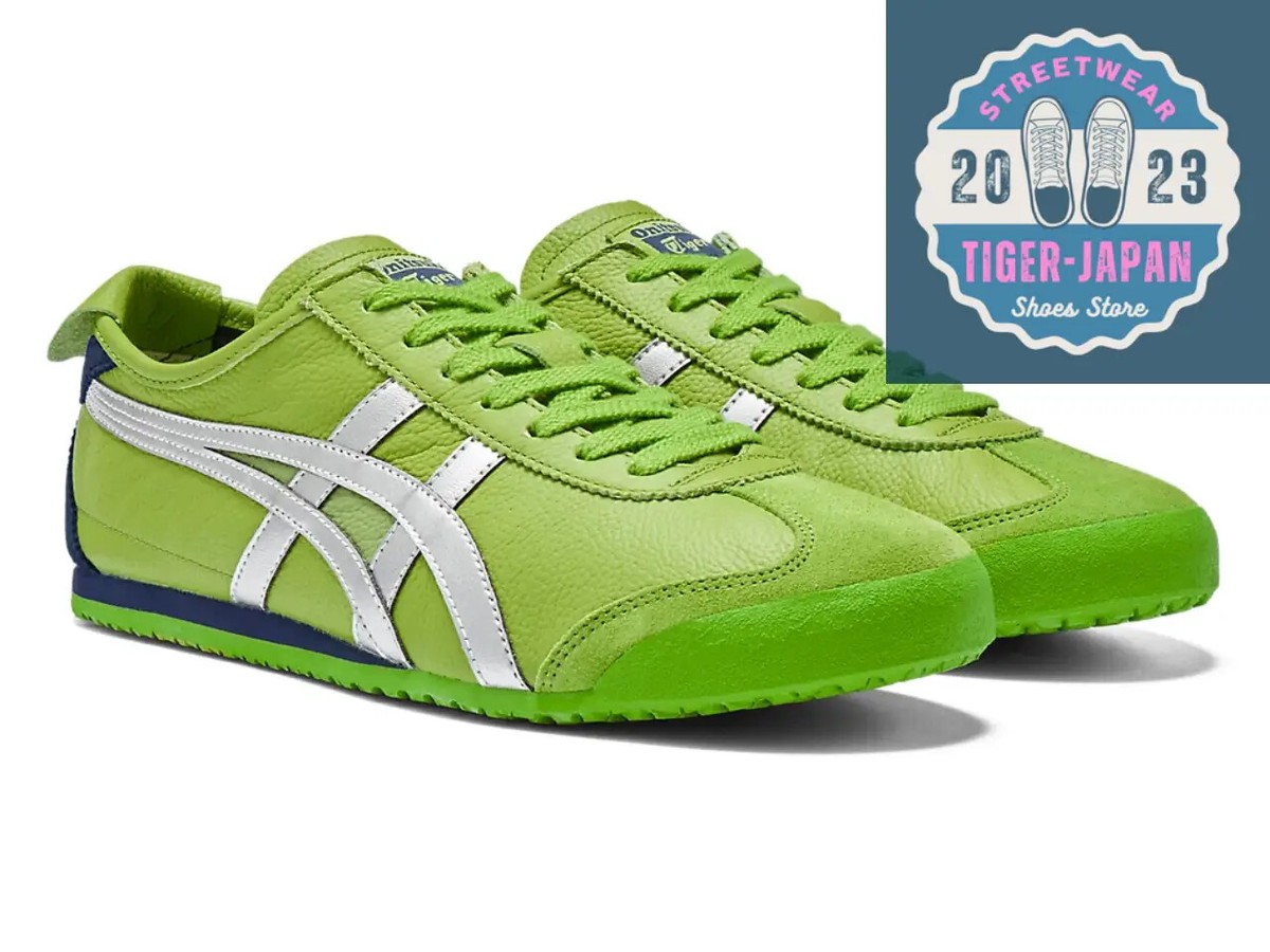 Onitsuka Tiger MEXICO 66 1183A201 305 GARDEN GREEN PURE SILVER