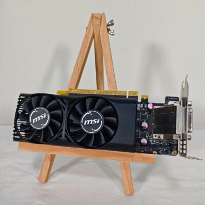 MSI GTX1050Ti4GTLP NVIDIA GeForce GTX 1050Ti 4GB GDDR5 Low Profile