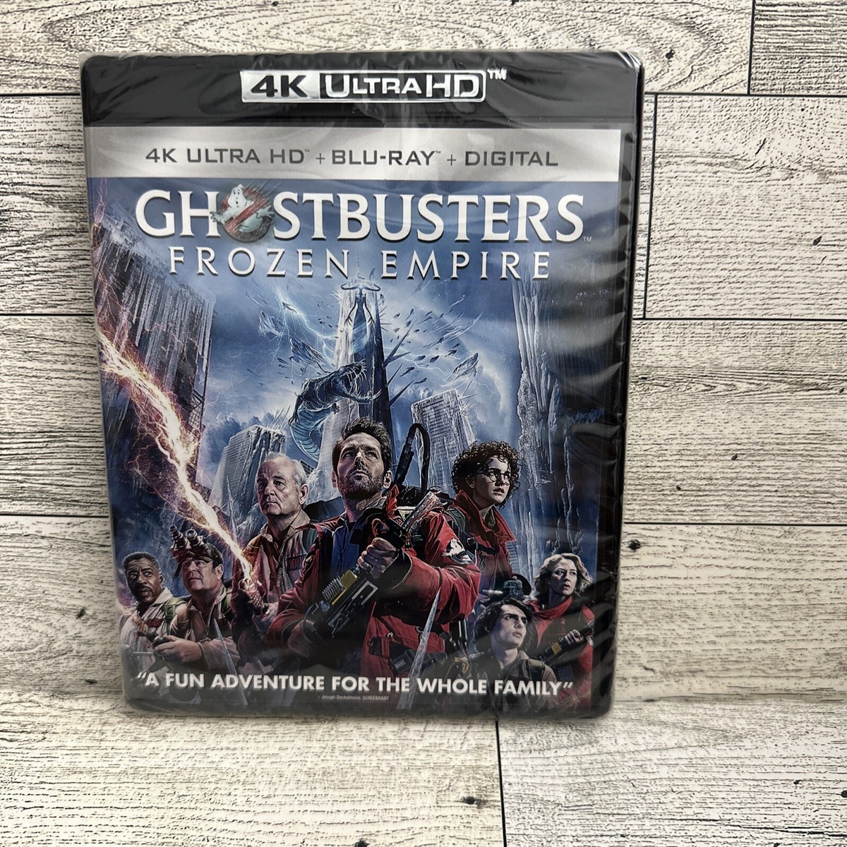 New! GHOSTBUSTERS Frozen Empire (4K Ultra HD, Blu-Ray, Digital