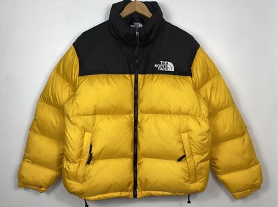 NWOT The North Face Nuptse Jacket 700 Down Puffer Size XL Yellow