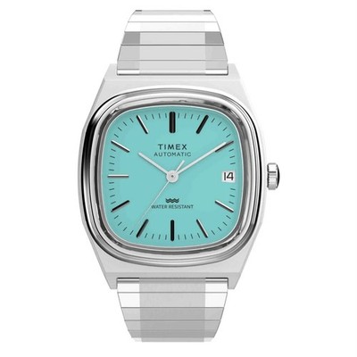 Timex E-line 1983 Reissue Automatic Tiffany 34 mm stainless steel