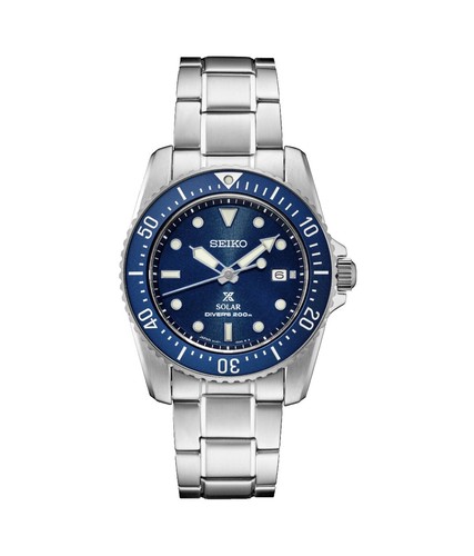 STUSSY SEIKO AquaForce 30th Anniversary Watch V145 0CE0 Solar 39mm
