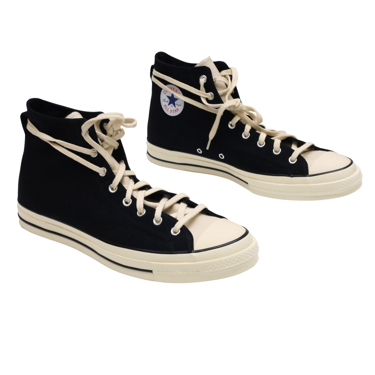 Sz 15 Black Natural Converse Chuck 70 HI x ESSENTIAL Fear of God