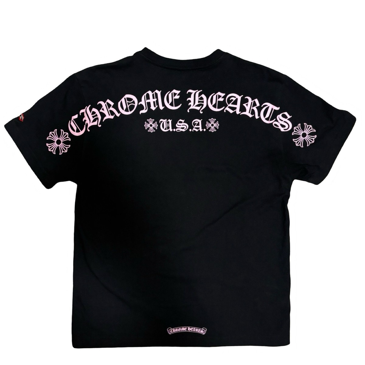 100% Authentic Chrome Hearts Matty Boy Shoulder Logo T-shirt【Size