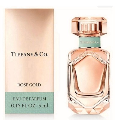 Tiffany & Co Rose Gold Eau De Parfum Mini 0.16 oz/ 5 ml NEW In A
