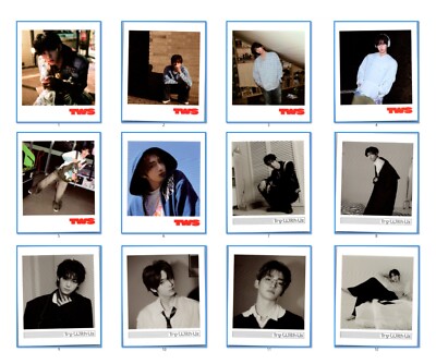 TWS - Try With Us Album Official Original PHOTO CARD PHOTOCARD