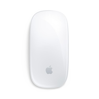 Apple Wireless Magic Mouse White Multi-Touch Surface Rechargeable