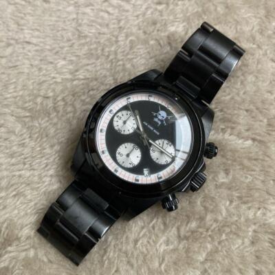 Watch Stussy x Jam Home Made Collaboration Skull Black Men Quartz