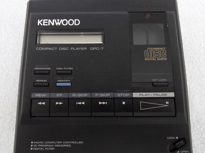 KENWOOD DPC-7 CD Player w/case -read- | eBay