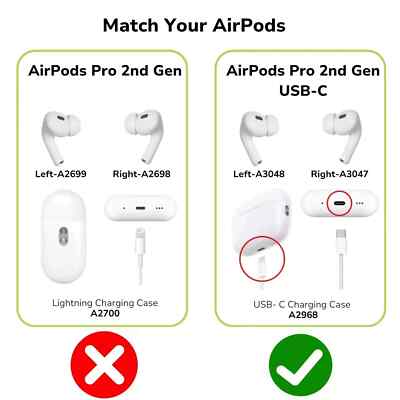AirPods Pro 2nd Gen USB-C Models GRADE C - 1 YEAR WARRANTY - PICK