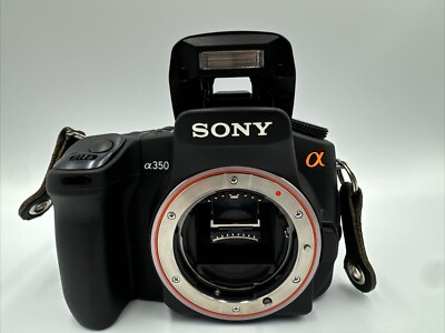 Sony α350 DSLR-A350 14.2 MP Camera + 24-50mm Lens, Sony Battery