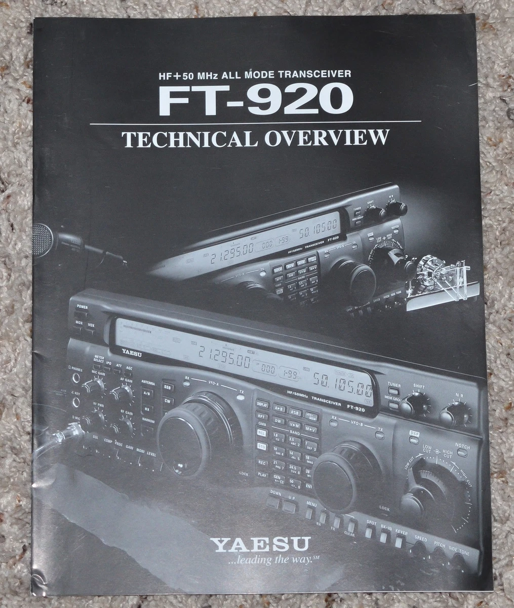 Yaesu Ft 920 | eBay