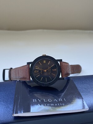 BVLGARI Carbon Gold Los Angeles 33mm AUTOMATIC LIMITED EDITION PRE